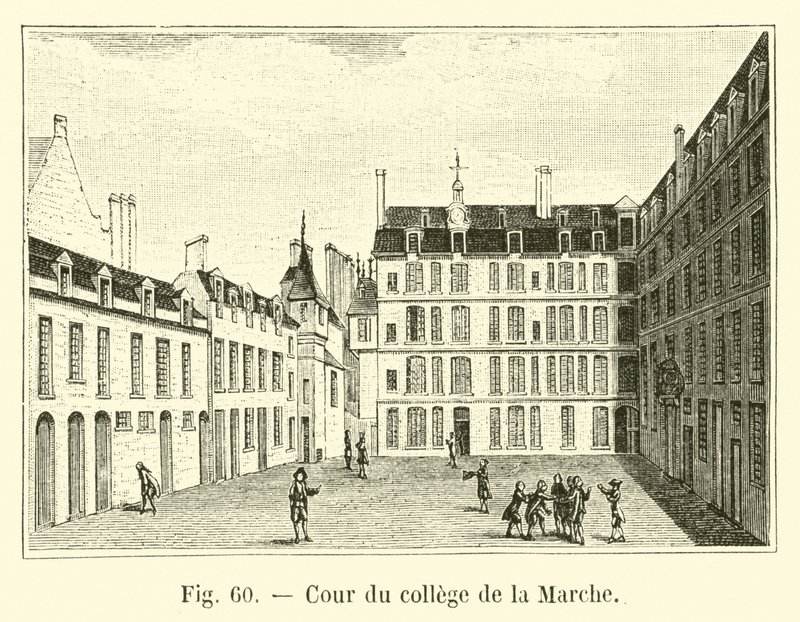 Patio del colegio de la Marche de French School