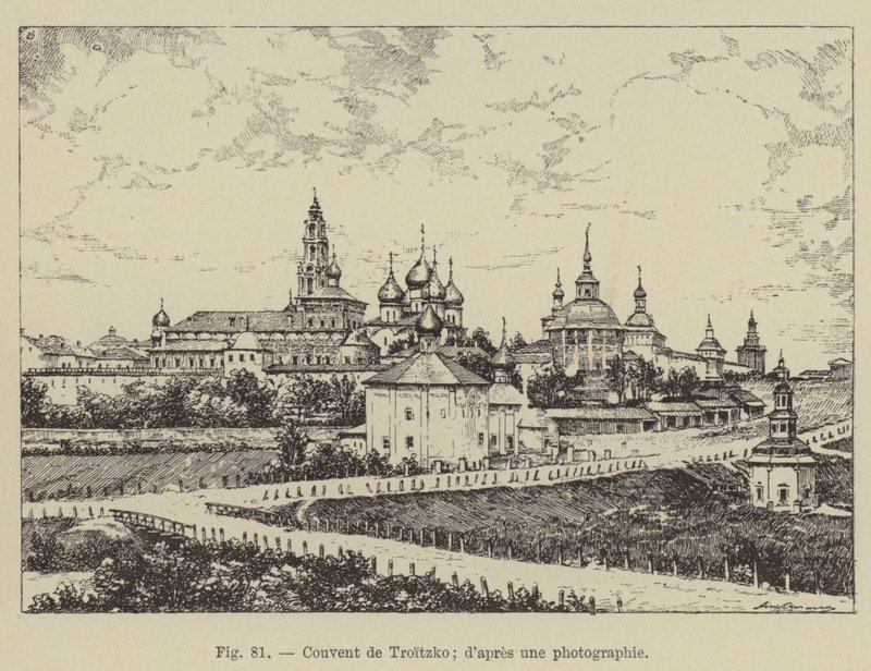 Convento de Troitzko de French School