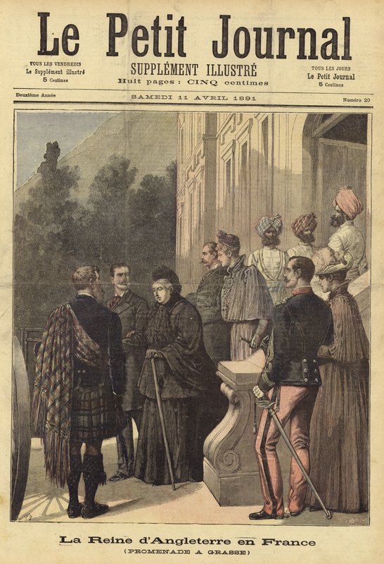 Portada de Le Petit Journal, 11 de abril de 1891 de French School