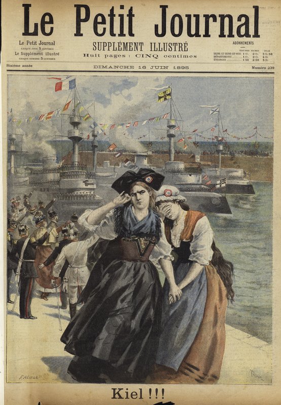 Portada de Le Petit Journal, 16 de junio de 1895 de French School