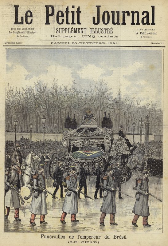 Portada de Le Petit Journal, 26 de diciembre de 1891 de French School