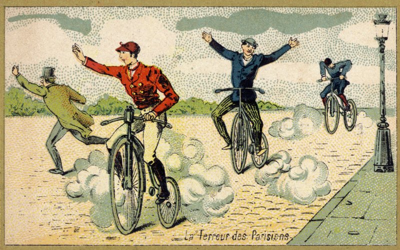 Ciclismo, La Terreur des Parisiens de French School