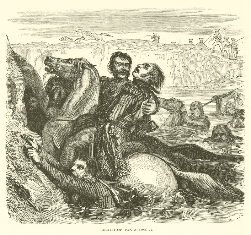 Muerte de Poniatowski de French School