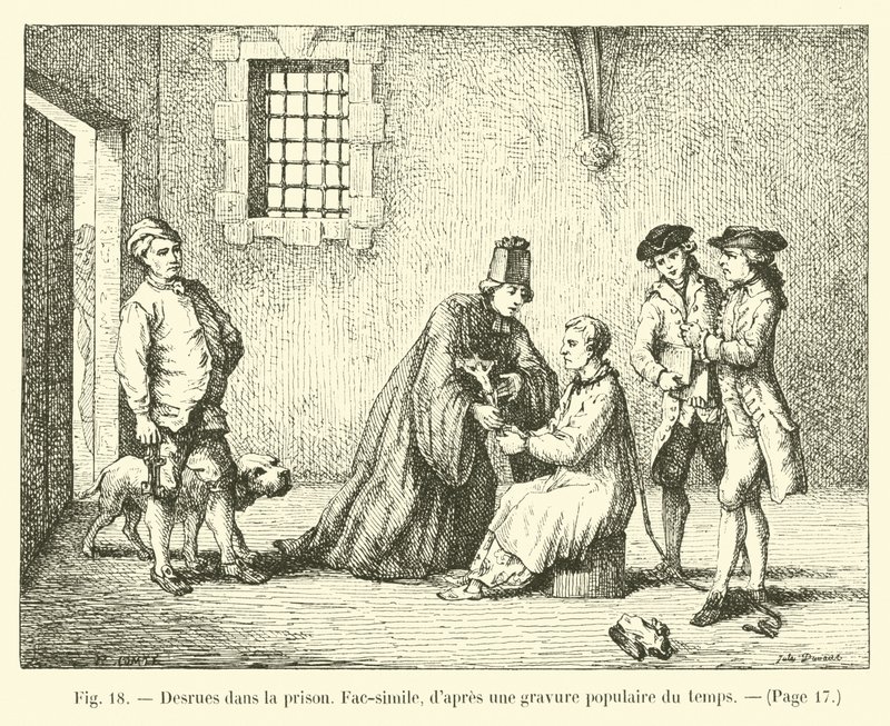 Desrues en la prisión de French School