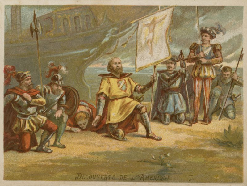 Descubrimiento de América de French School