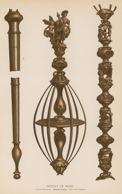Huso de madera de French School