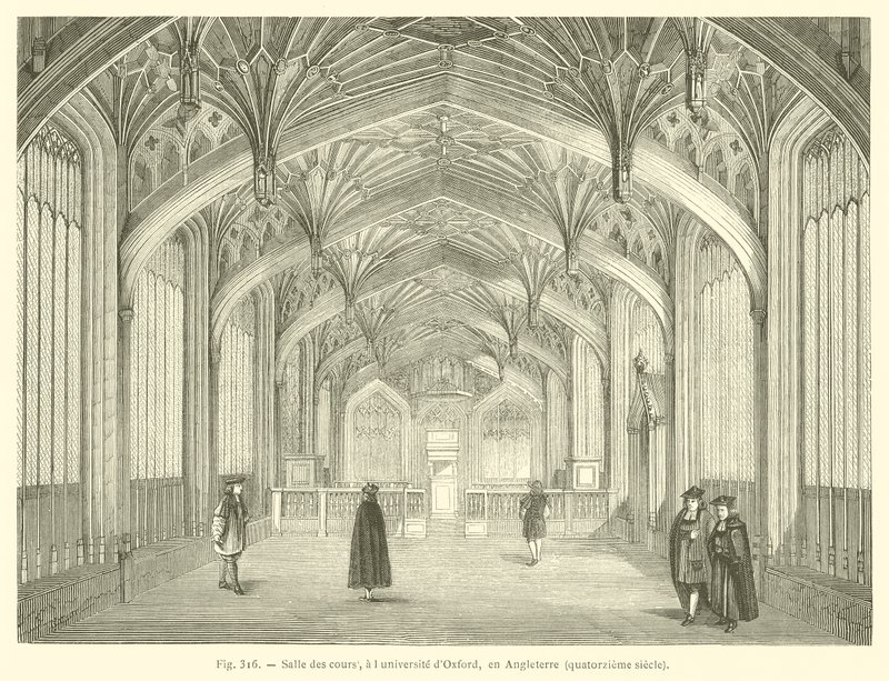 Escuela de Divinidad, Biblioteca Bodleiana, Oxford de French School