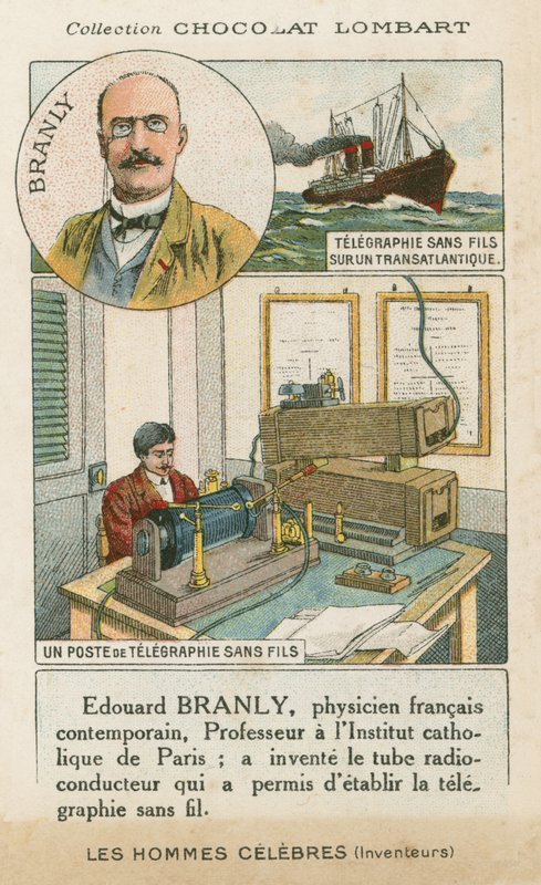 Edouard Branly, físico e inventor francés de French School