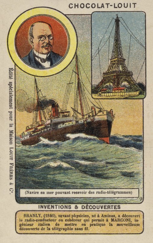 Edouard Branly, físico e inventor francés de French School