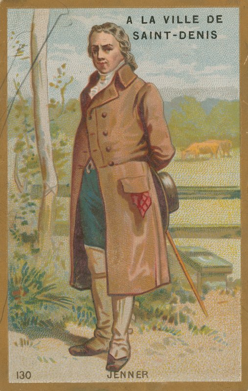 Edward Jenner, médico inglés y descubridor de la vacuna contra la viruela de French School