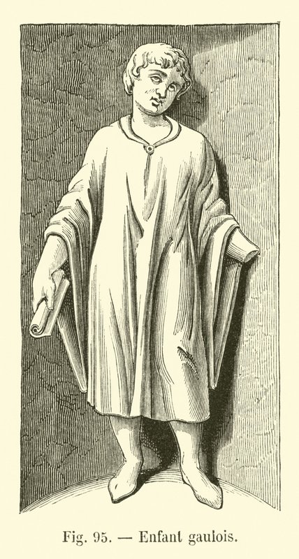 Niño galo de French School