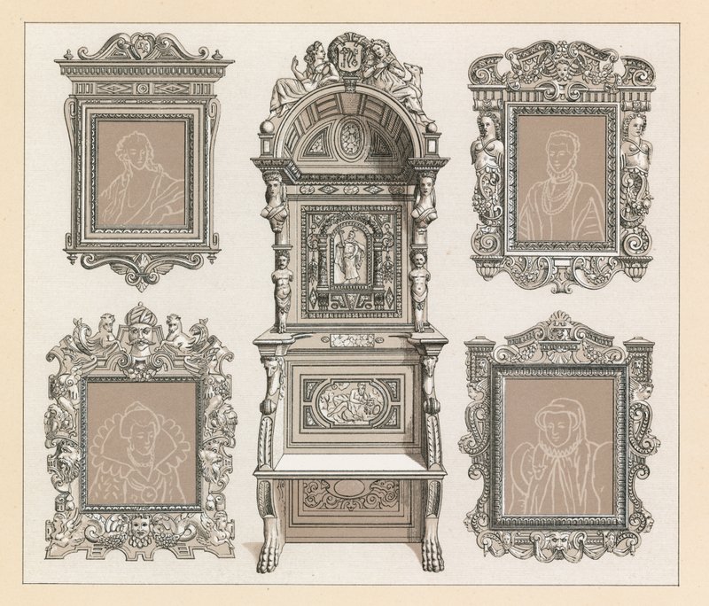 Traje de Europa XVI-XVII de French School