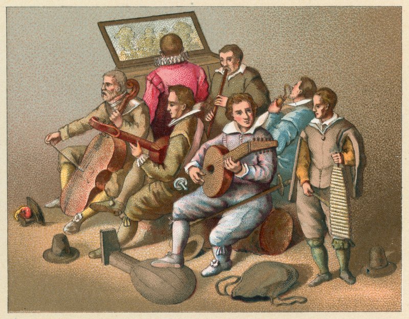 Europa Traje del Siglo XVII de French School
