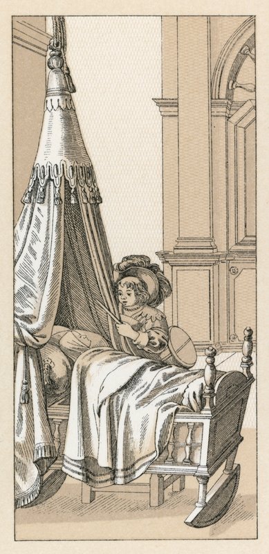 Europa, Traje del siglo XVII de French School