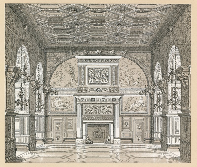 Traje europeo del siglo XVI de French School