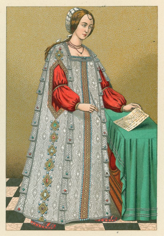 Europa Traje del siglo XVI de French School