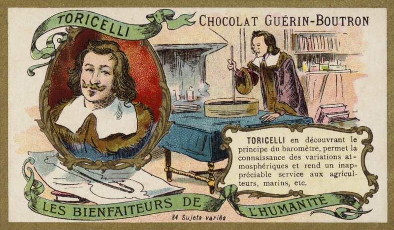 Evangelista Torricelli, físico y matemático italiano de French School