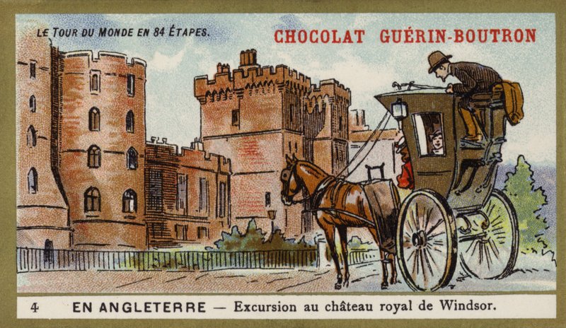 Excursión al castillo real de Windsor, Inglaterra de French School
