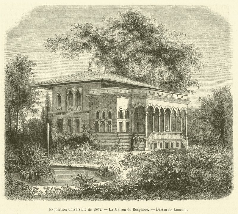 Exposición universal de 1867, La Casa del Bósforo de French School
