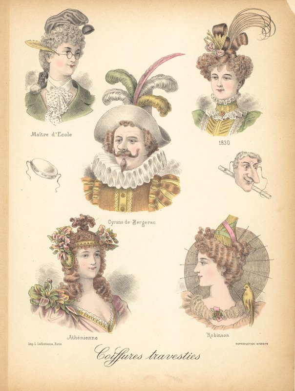 Peinados extraordinarios de French School