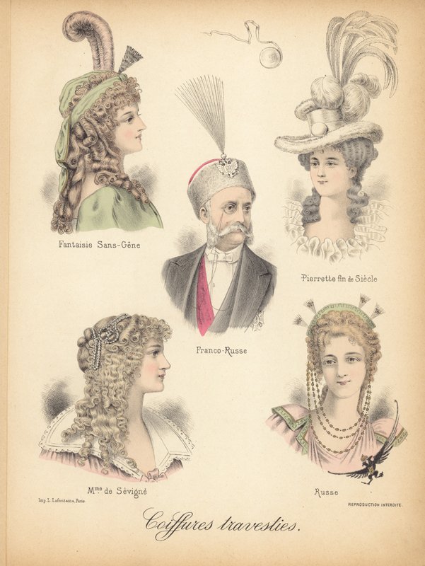 Peinados extraordinarios de French School
