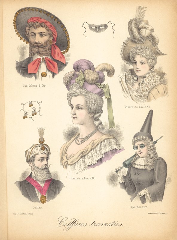 Peinados extraordinarios de French School