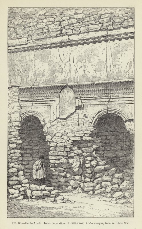 Feruz-Abad, Decoración interior de French School