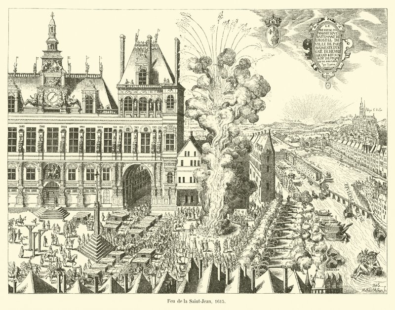 Fuego de San Juan, 1615 de French School