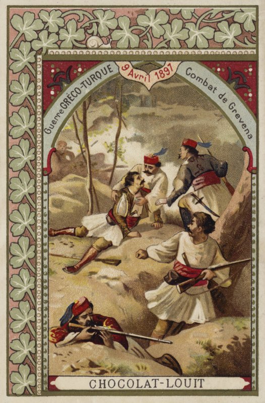 Combate en Grevena, Guerra Greco-Turca, 9 de abril de 1897 de French School