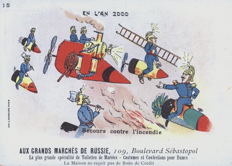 Lucha contra incendios en el año 2000 de French School