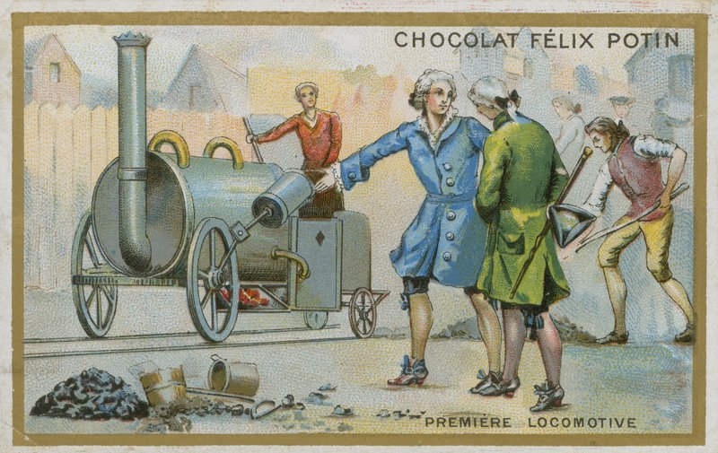 Primera locomotora de French School
