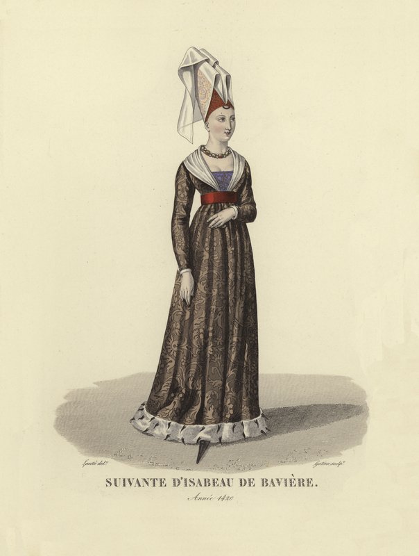 Seguidora de Isabel de Baviera de French School