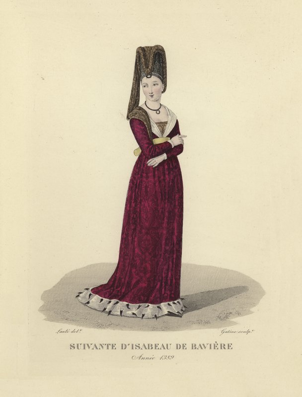 Seguidora de Isabel de Baviera de French School