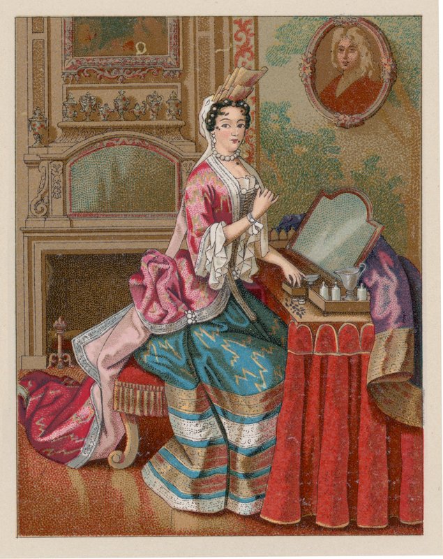 Francia, traje del siglo XVII de French School