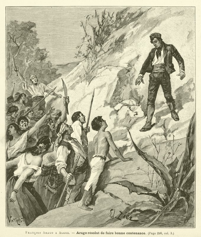 François Arago en Argel de French School
