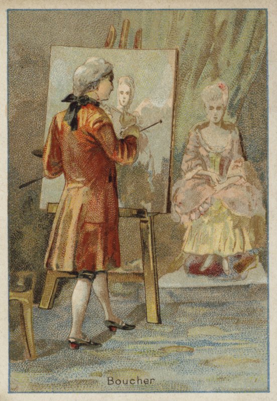 François Boucher, pintor francés de French School