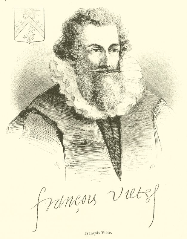 François Viete (grabado) de French School