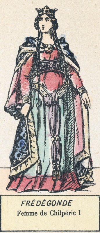 Fredegunda, Esposa de Chilperico I de French School