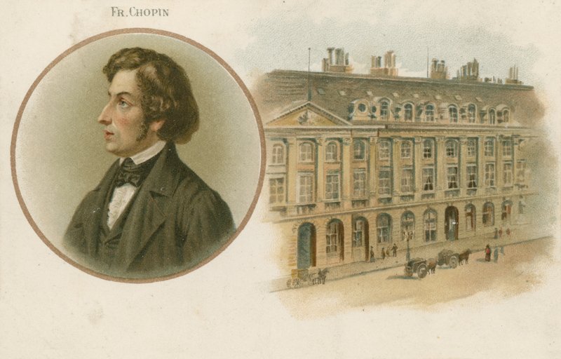 Frédéric Chopin, compositor y pianista virtuoso polaco de French School