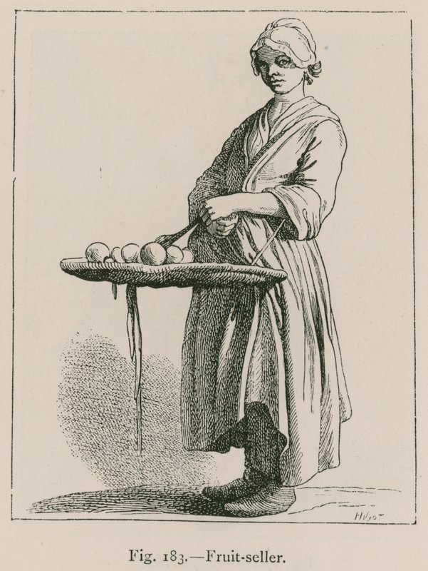 Vendedora de Frutas de French School