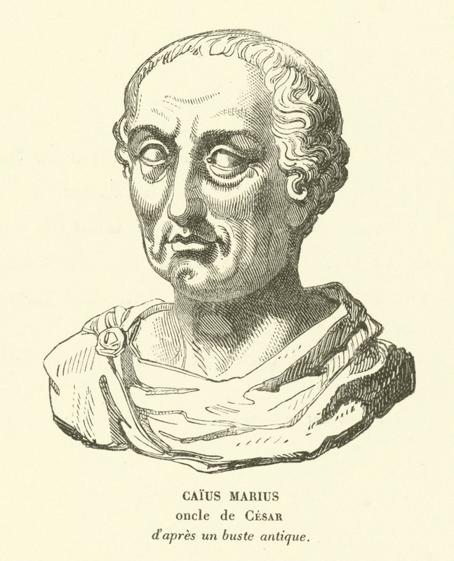 Cayo Mario, tío de Julio César de French School