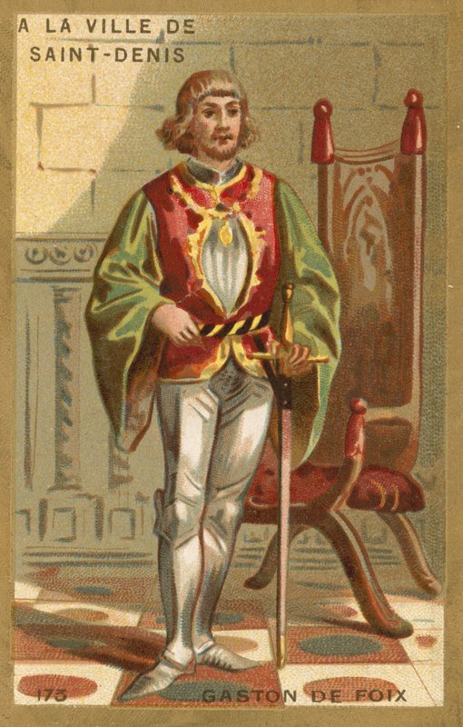 Gastón de Foix, Duque de Nemours, soldado francés de French School