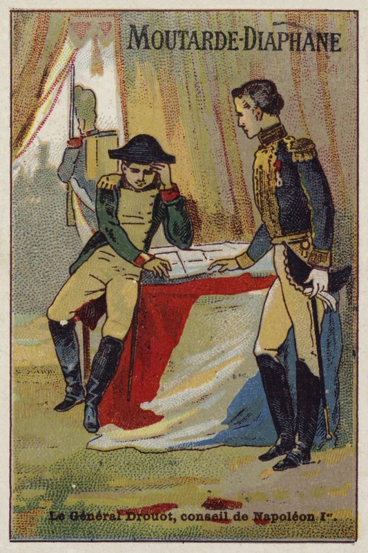 El general Drouot aconsejando a Napoleón de French School