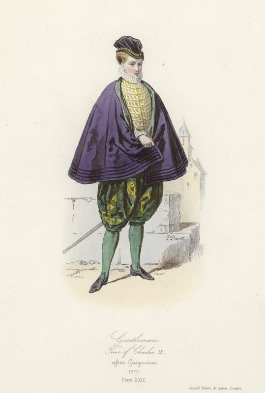Caballero de la época de Carlos IX de Francia de French School