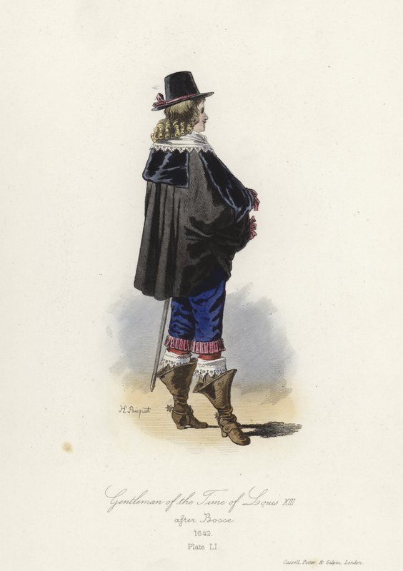 Caballero de la época de Luis XIII de Francia de French School