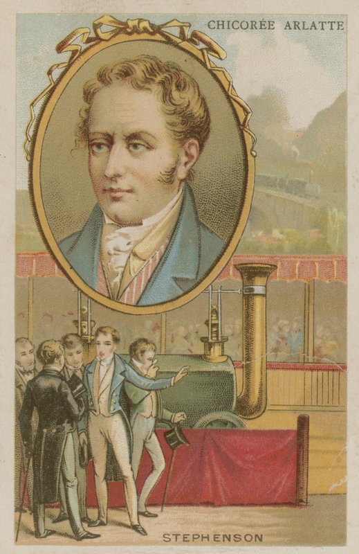 George Stephenson, ingeniero inglés de French School