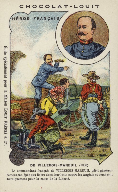 George de Villebois-Mareuil, soldado francés que luchó por los bóers durante la Guerra de los Bóers de French School