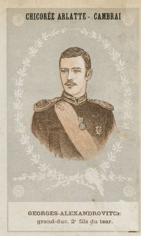 Georges Alexandrovitch, gran duque, segundo hijo del zar de French School