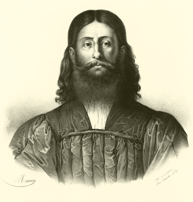 Giorgione, retrato de French School