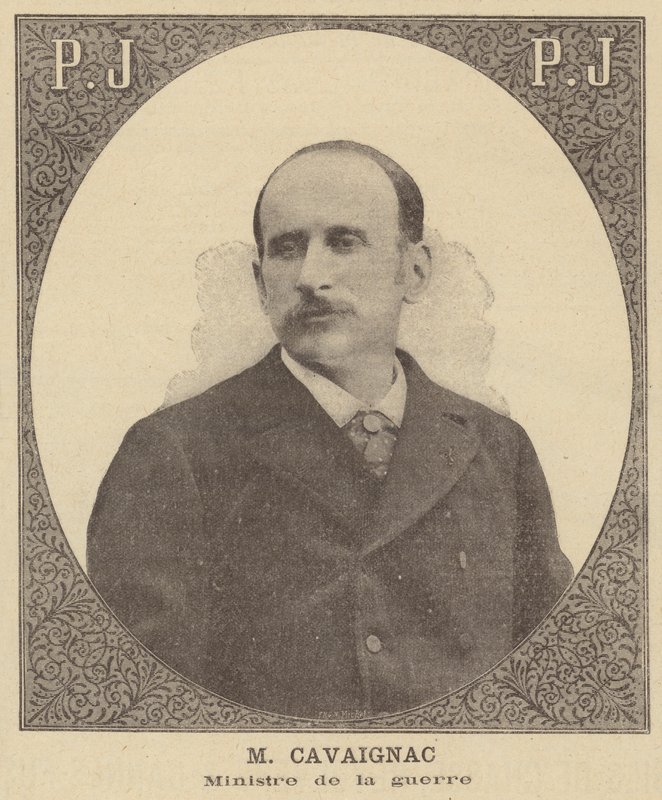 Godefroy Cavaignac, Ministro de Guerra francés de French School